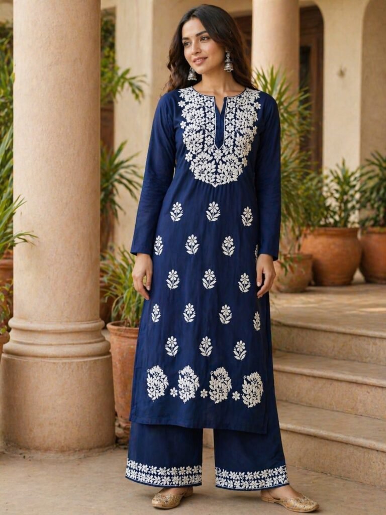 Cotton Chikankari Suit