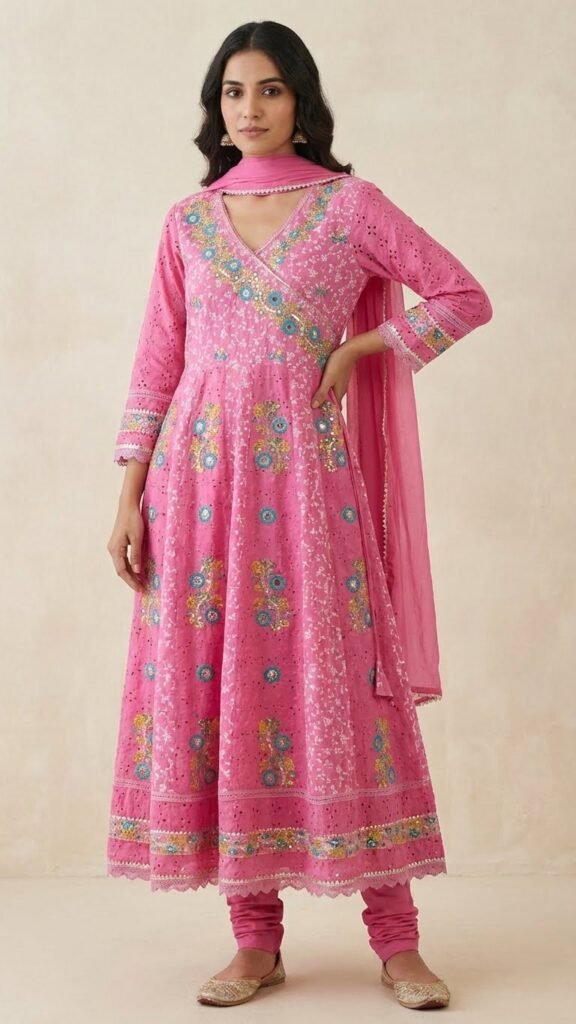 Anarkali Cotton Suit